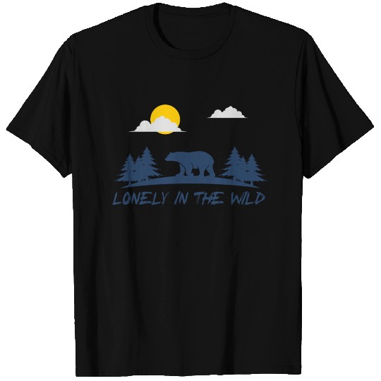LONELY IN THE WILD T Shirts