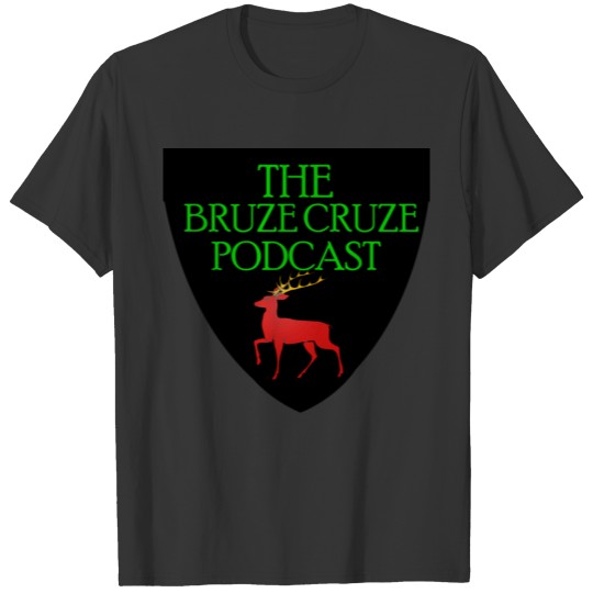 Bruze Cruze Podcast Logo T-shirt