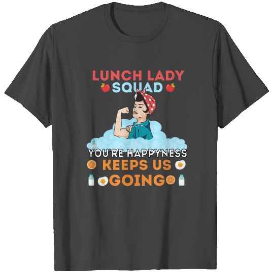 Cafeteria Women Squad Cafeteria Employees T Shirts