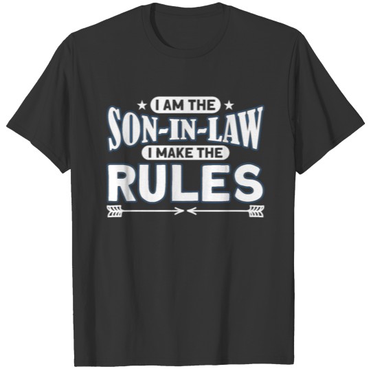 Son Humorous Family Son-In-Law T Shirts