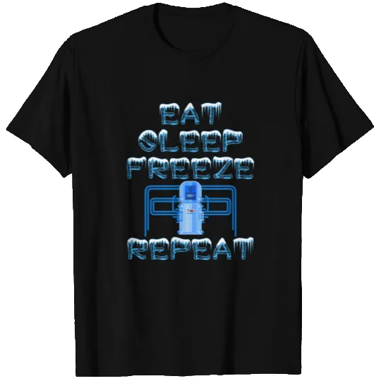 Cryonics Cryonic Suspension Technology Freezing T Shirts