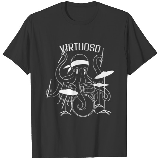 Virtuoso Kraken Drummer T-shirt