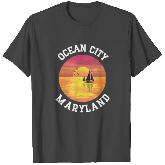 Vintage Ocean City Maryland Retro 70s 80s T Shirts