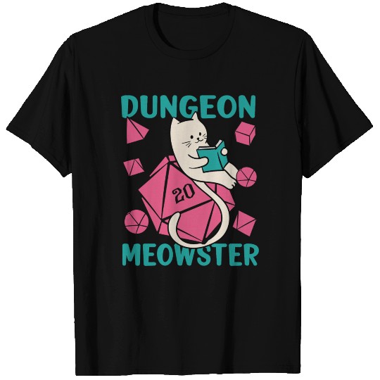 Cute Dungeon Meowster T Shirts