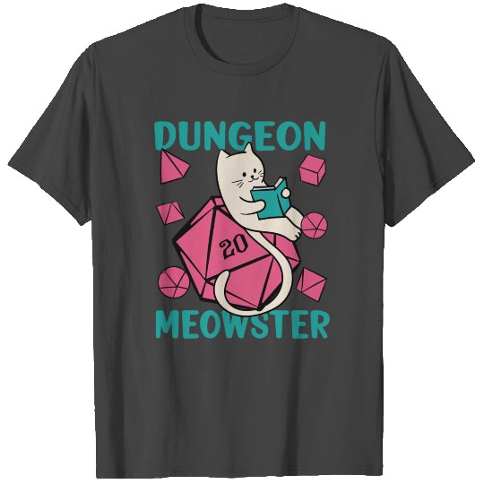 Cute Dungeon Meowster T Shirts