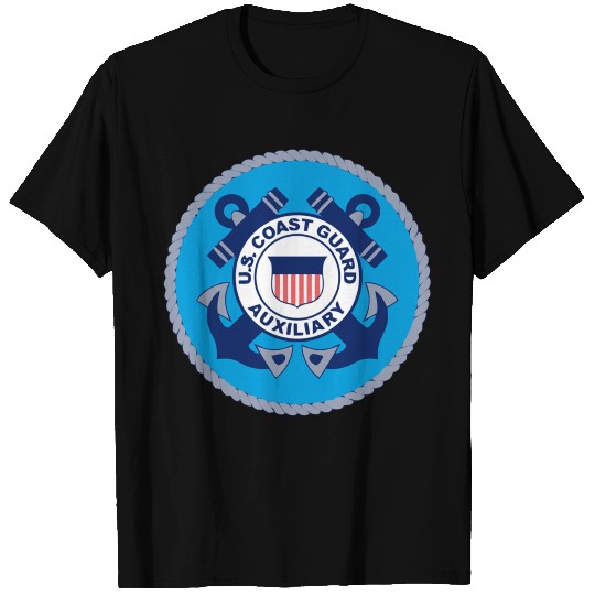 Us Coast Guard Auxiliary Homeland Security Patch T Shirts