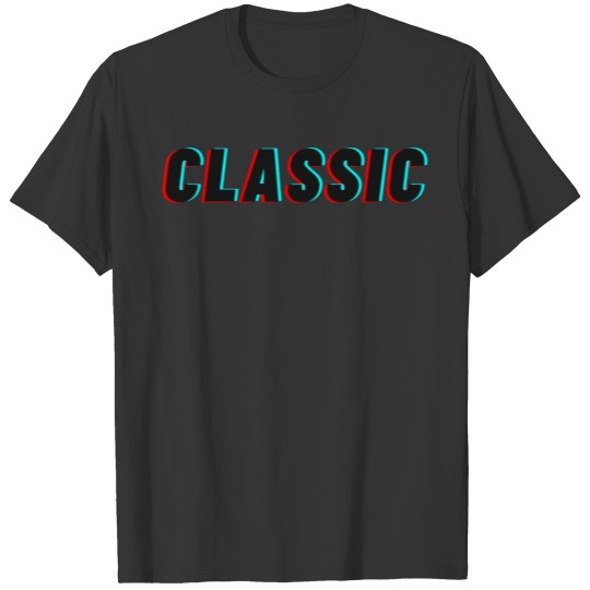 classic Design color T-shirt
