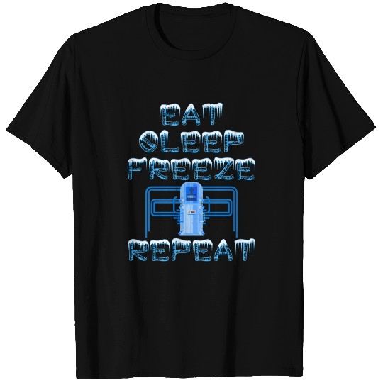 Cryonics Cryonic Suspension Technology Freezing T Shirts