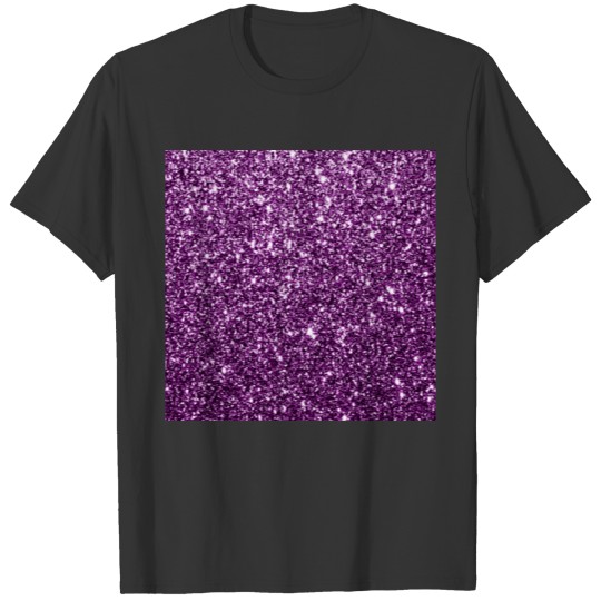 Purple Sparkle Face Mask T Shirts