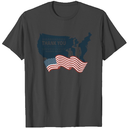 MEMORIAL DAY 2021 THANK YOU ! T Shirts