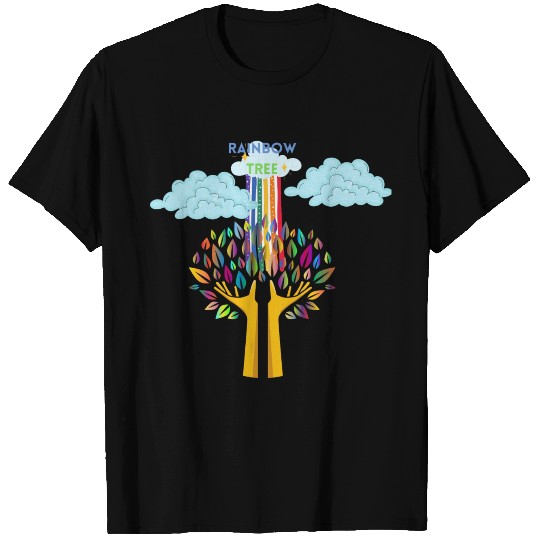 RAINBOW TREE T Shirts