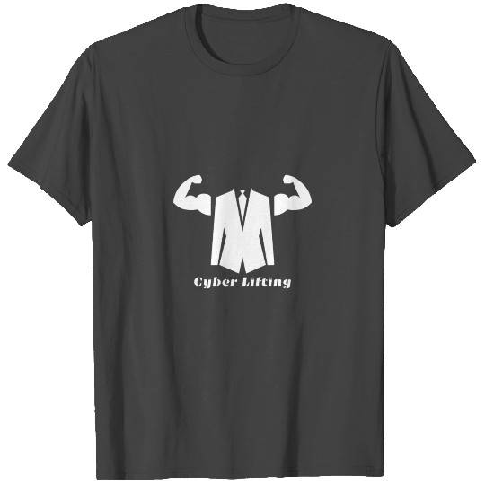 Lifting Cyber Security Hacker Expert Computer Geek T Shirts