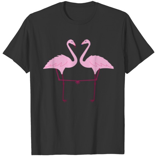 2 flamingo T Shirts