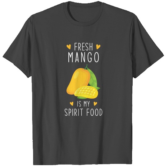 Mango Spirit Food T Shirts