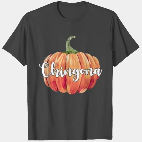 Chingona Pumpkin T Shirts