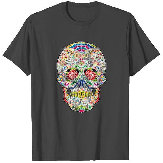 Sugar Skull Art T Shirts