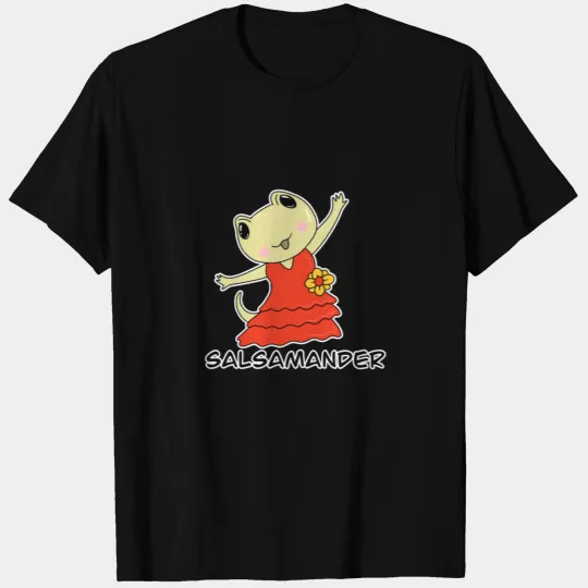 Funny animals salamander T Shirts