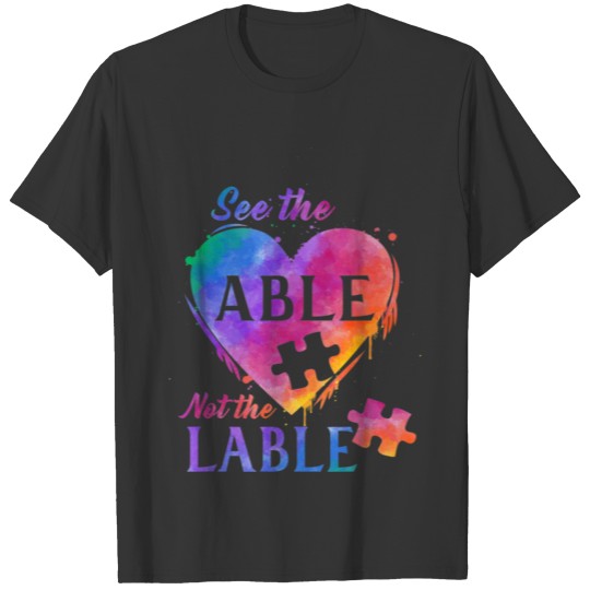 Autism Awareness Able T-shirt