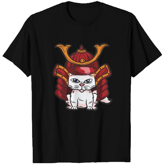 Samurai Cat T Shirts
