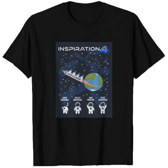 SPACEX INSPIRATION4 Mission T Shirts