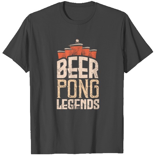 Legends Bottle Sober Ping Pong Ball Drunkard Beer T Shirts