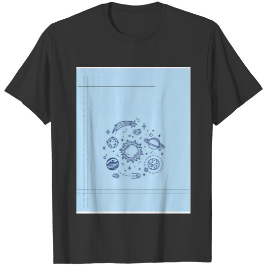 Space design shirt T-shirt