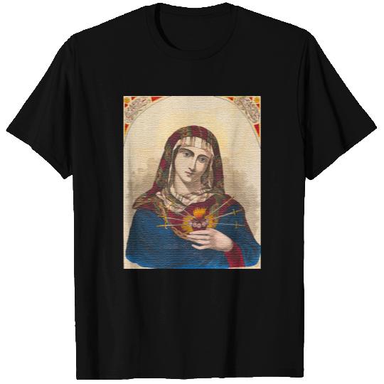 Sacred Heart of Mary T Shirts