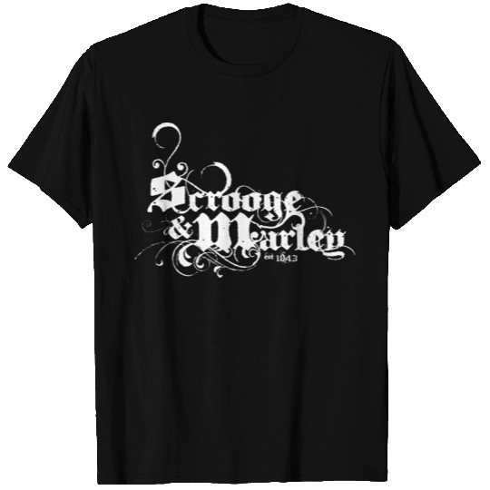 A Christmas carol Scrooge and Marley T Shirts