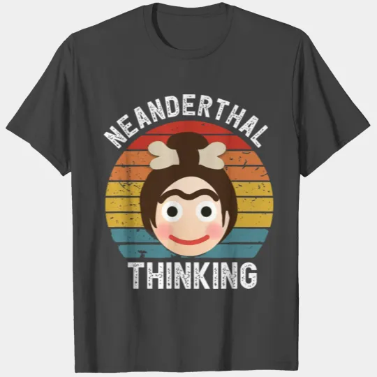 American Neanderthal Woman Caveman Funny T Shirts