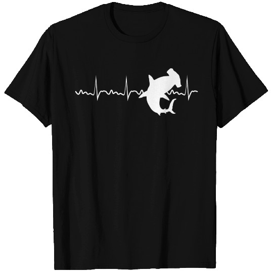 Hammerhead Shark Heartbeat Shark Hammerhead Ocean T Shirts