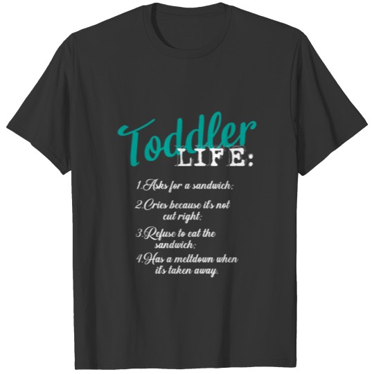 Sandwich Toddler Parent of a Toddler Gift T Shirts