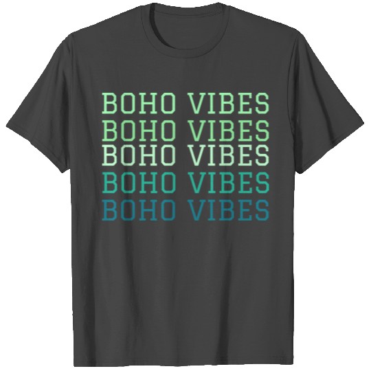 Bohemian Art Sport Design Retro TEAM Boho Design T Shirts