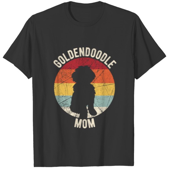 Funny Retro Doodle Mom Aussie Doodle Goldendoodle T Shirts