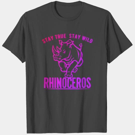 Rhinoceros Africa Desert Wilderness Rescue T Shirts