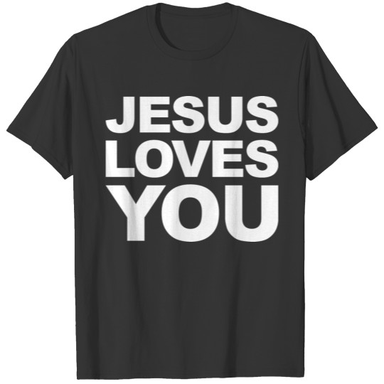 Jesus loves you T-shirt