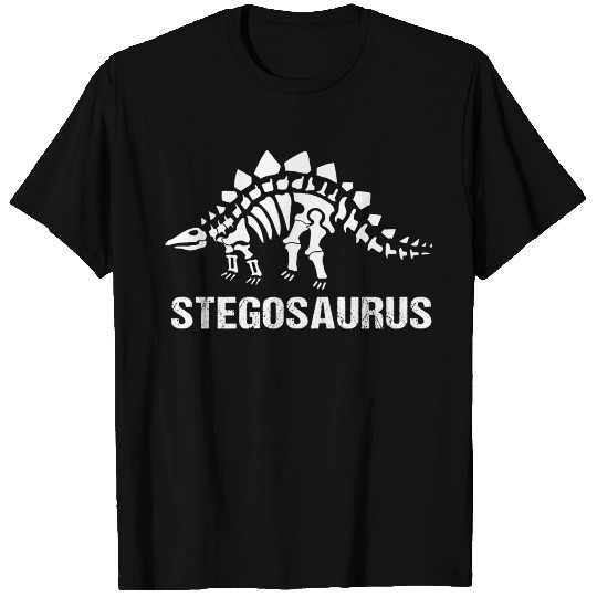 Stegosaurus Dinosaur Dino Fossils Paleonthology T Shirts