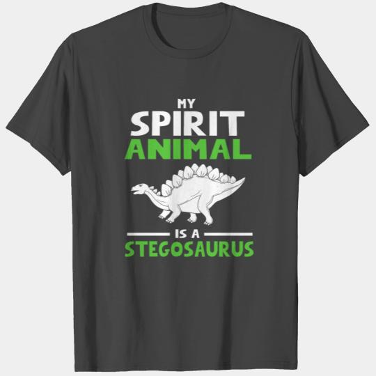 Stegosaurus My Spirit Animal Is A Stegosaurus T Shirts