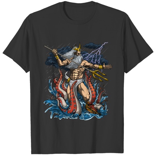 Greek God Poseidon T-shirt