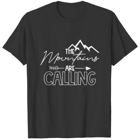 Mountains Hiking T-shirt