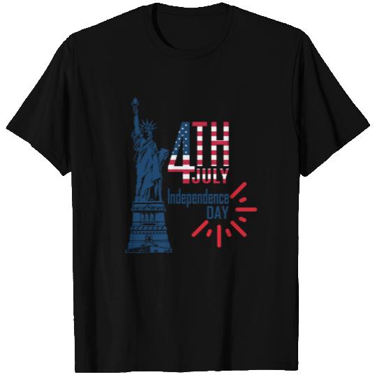 Red White and Blue Independence Day T Shirts