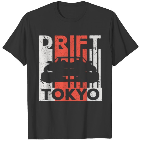 Japan Car Drifting Drift Tokyo Unisex T Shirts