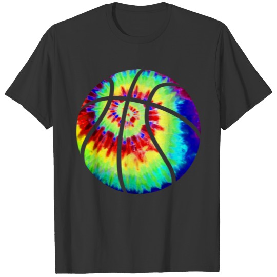 Basketball Tie Dye Hippie Basketball T Shirts