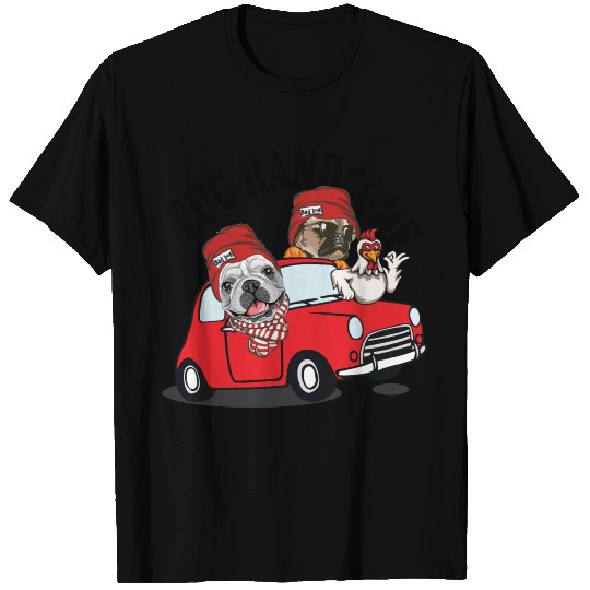 Pug daddy T Shirts and doug the pug botton Classic