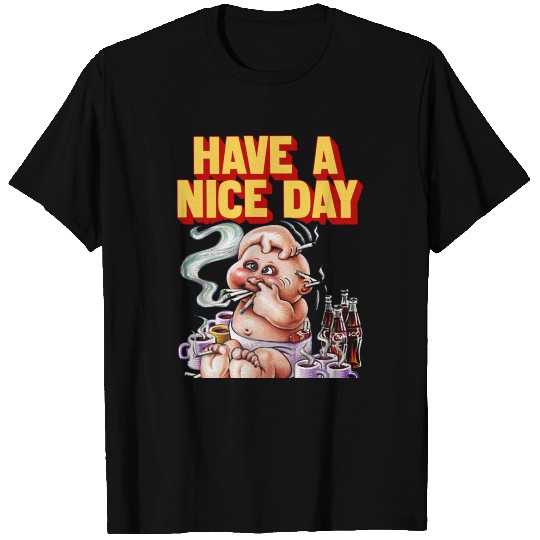 Garbage Pail Kids Have a Nice Day T Shirts