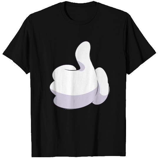 Mickey Hand Thumb up cartoon T Shirts