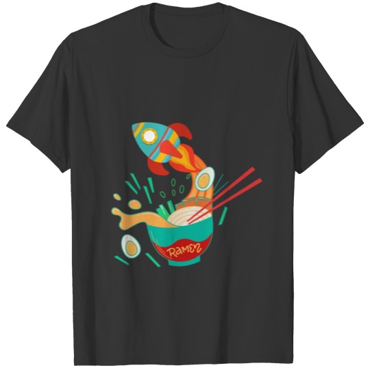 Space Ramen - Ramen Noodle Love T Shirts