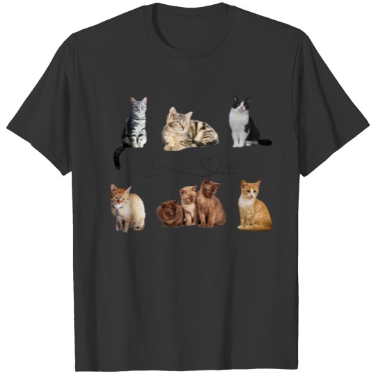 Funny cats package T-shirt