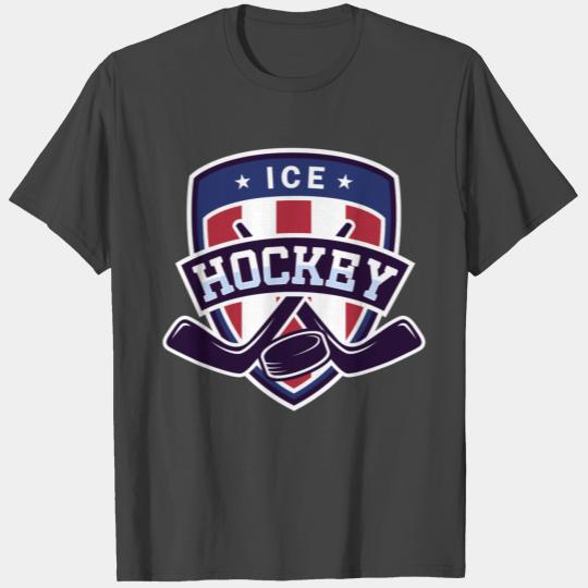 Ice Hockey Championship Team T Shirts