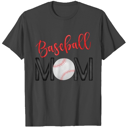 Mom Life Baseball Softball Women Mothers Day T Shirts
