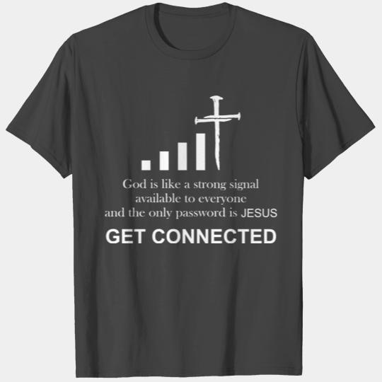 Catholic Priest | Funny Gift | Get Connected Cross T Shirts